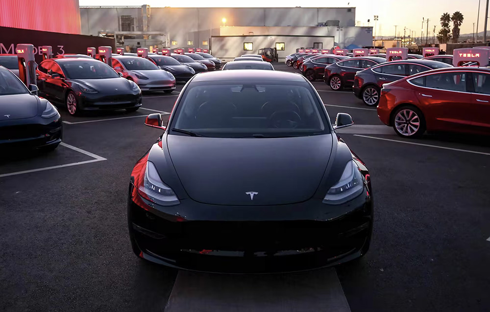 印度官員表示特斯拉將計劃加倍從印度進(jìn)口電動汽車零部件