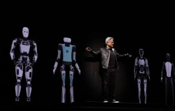 黃仁勛：下一波浪潮是物理AI 機器人時代已到來